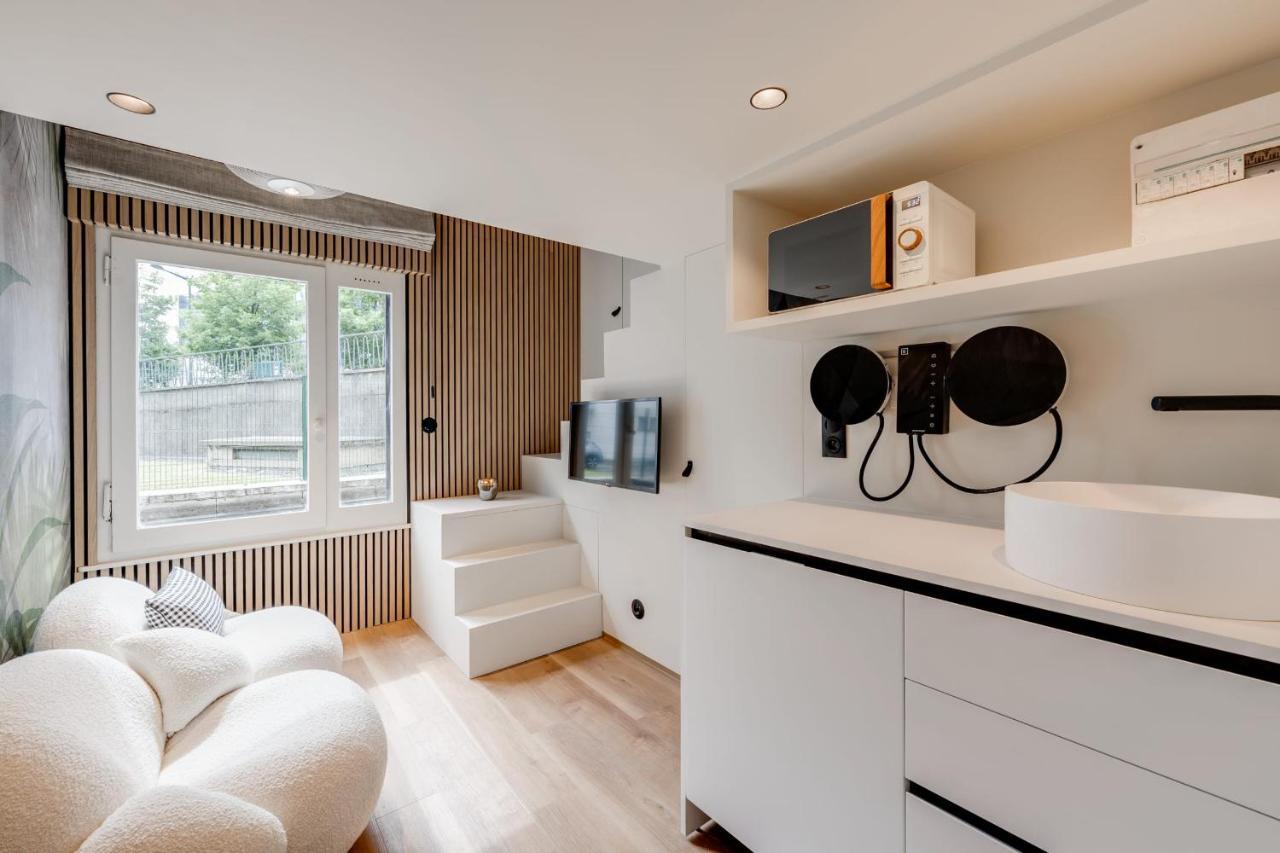 La Petite Suite - T1 In Duplex In The City Center Annecy Bagian luar foto